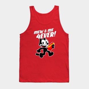 Felix the Cat Valentine's Day candy Tank Top